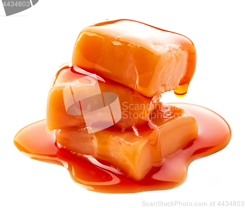 Image of soft caramel candies