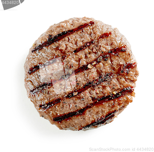 Image of freshly grilled burger meat