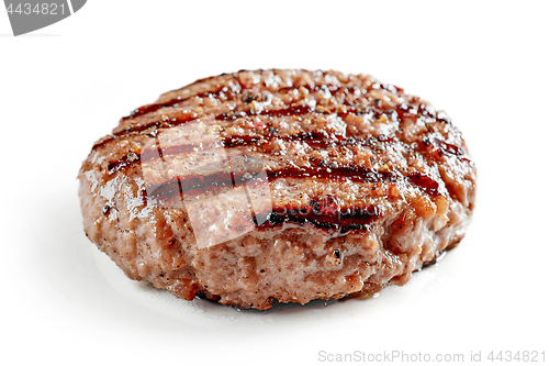 Image of freshly grilled burger meat