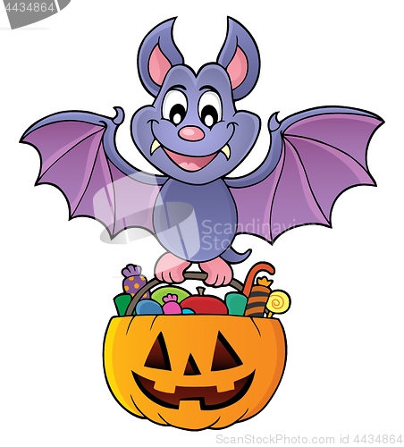 Image of Halloween bat theme image 1