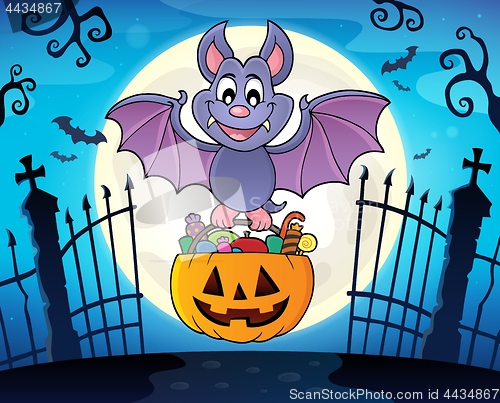 Image of Halloween bat theme image 3