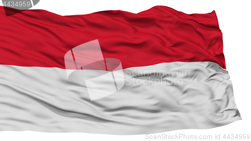 Image of Isolated Indonesia Flag