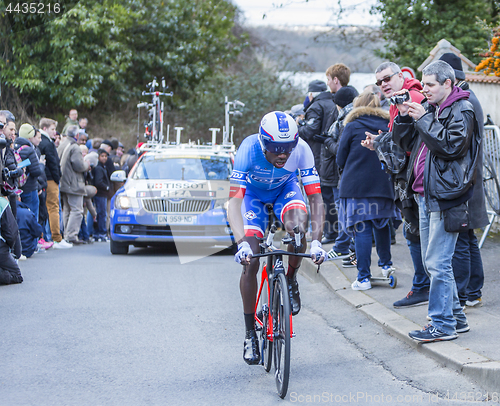 Image of The Cyclist Kevin Reza - Paris-Nice 2016