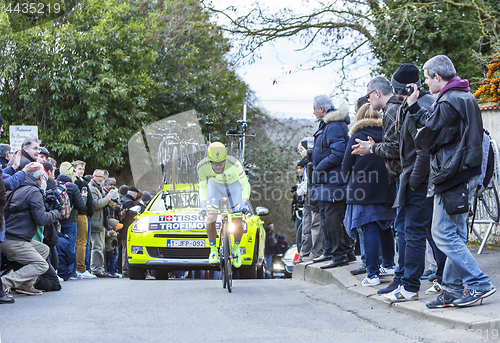 Image of The Cyclist Yuri Viktorovich Trofimov - Paris-Nice 2016