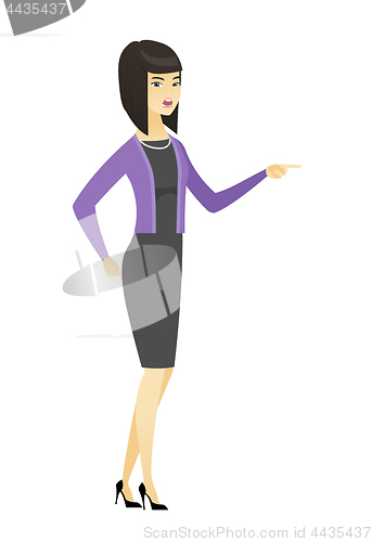 Image of Furious business woman screaming.