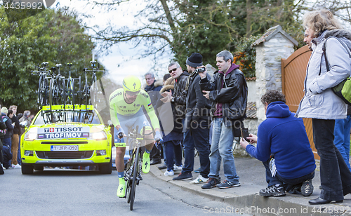 Image of The Cyclist Yuri Viktorovich Trofimov - Paris-Nice 2016