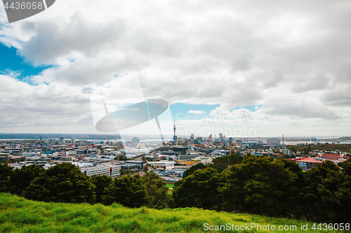 Image of Auckland view from Mt Eden