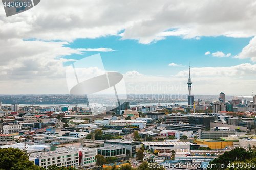 Image of Auckland view from Mt Eden