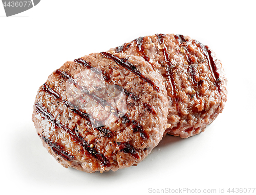 Image of grilled burger meat