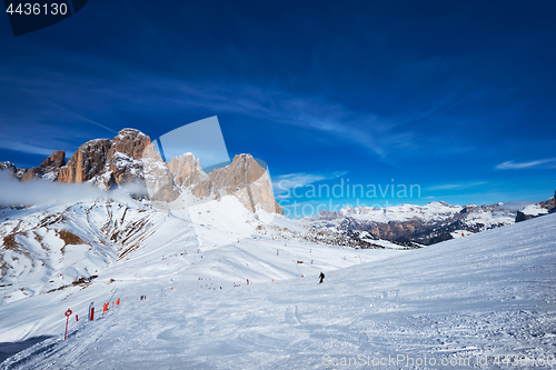 Image of Ski resort in Dolomites, Italy