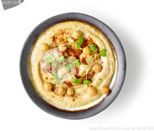 Image of bowl of hummus