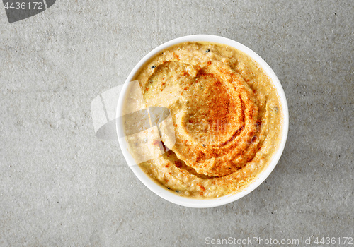 Image of bowl of hummus