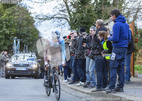 Image of The Cyclist Ben Gastauer - Paris-Nice 2016