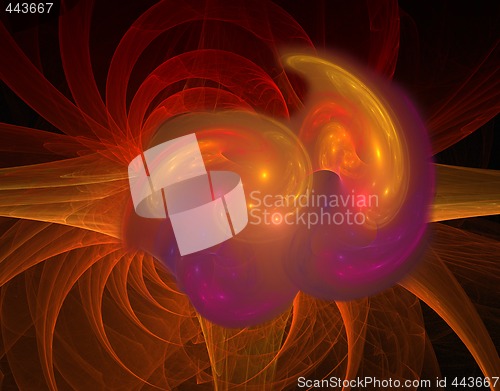 Image of abstract fractal background