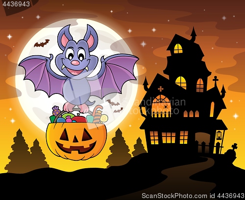 Image of Halloween bat theme image 4