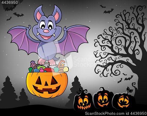 Image of Halloween bat theme image 7