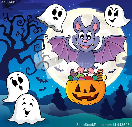 Image of Halloween bat theme image 8