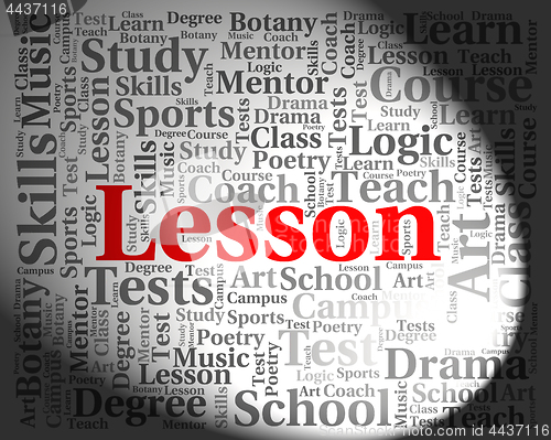 Image of Lesson Word Means Sessions Lessons And Session