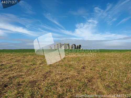 Image of Stonehenge monument in Amesbury