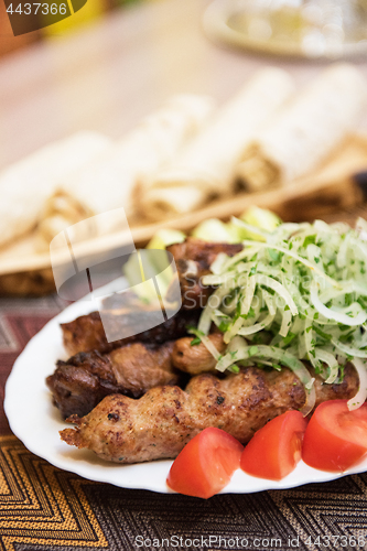 Image of Grilled shish kebab