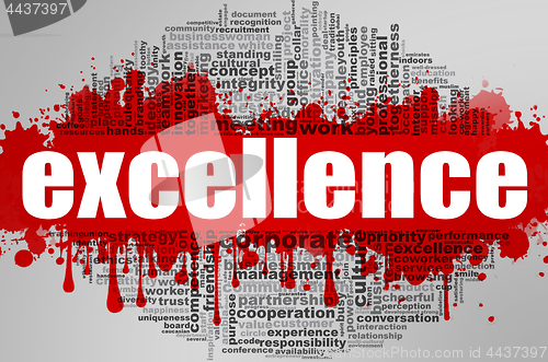 Image of Excellence word cloud