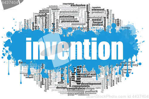 Image of Invention word cloud