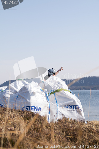 Image of Collecting Plastic Waste