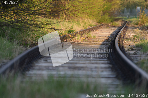 Image of Disused railway tracks