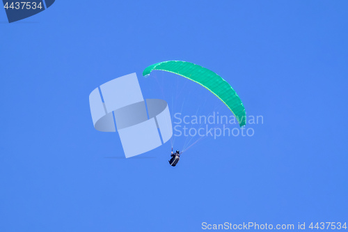 Image of Paraglider in the sky