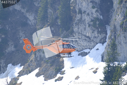 Image of Mountain rescue helicopter