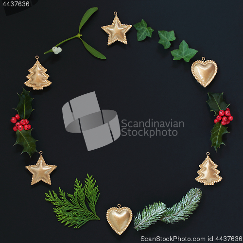 Image of Abstract Christmas Wreath