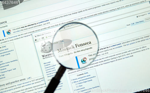 Image of Mossack Fonseca page