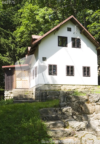 Image of House on the mountain meadow
