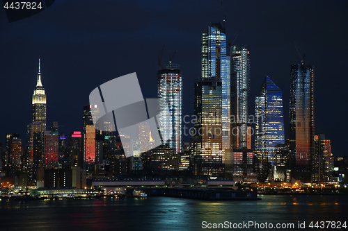 Image of Manhattan Skyline from NewJersey, New York City