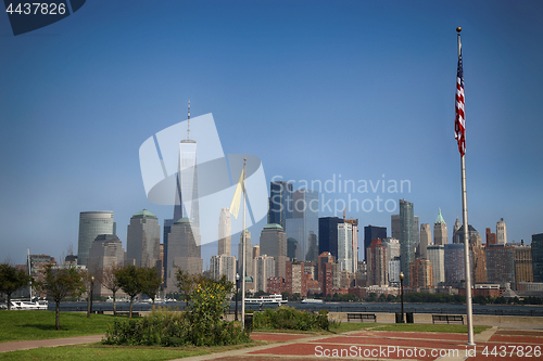 Image of Manhattan Skyline from NewJersey, New York City