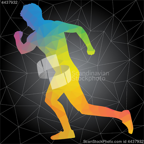 Image of Vector silhouettes of people doing fitness and crossfit workouts