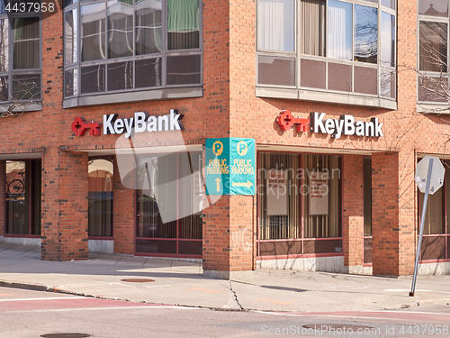 Image of KeyBank, street view. 