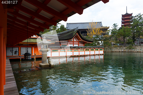 Image of Traditional Itsukushima Shrine 