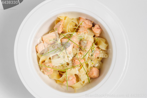 Image of Fettuccine with salmon