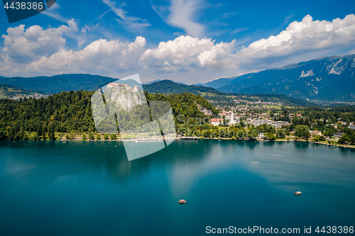 Image of Slovenia - resort Lake Bled.