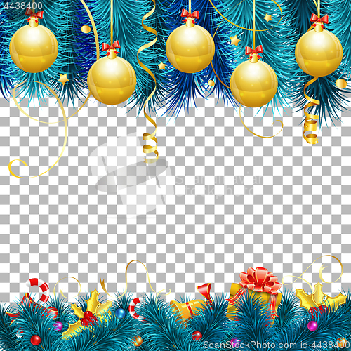 Image of Christmas and New Year Frame