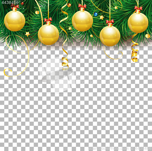 Image of Christmas and New Year Frame