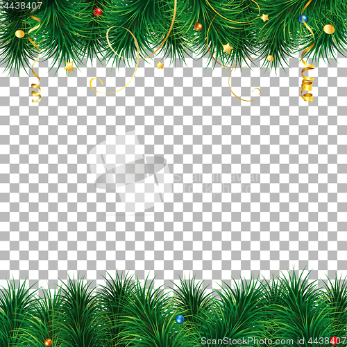 Image of Christmas and New Year Frame