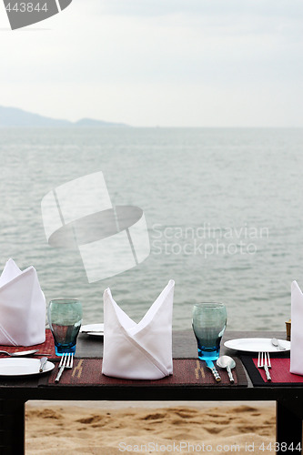 Image of Romantic table setting