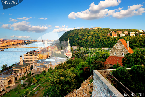 Image of Gellert Hill in Budapest