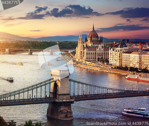 Image of Parliament and Bridges