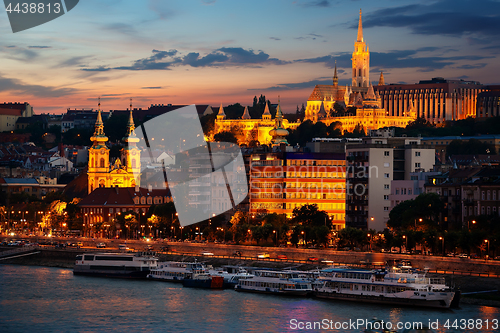 Image of Fishing Bastion in evening