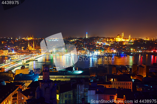 Image of Night lights of Istanbul