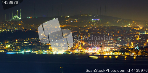 Image of Night lights of Istanbul