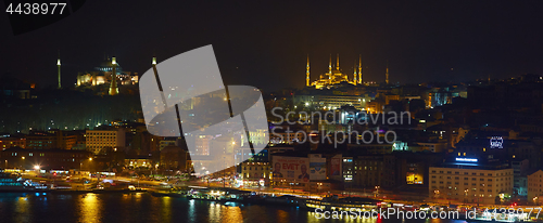 Image of Night lights of Istanbul